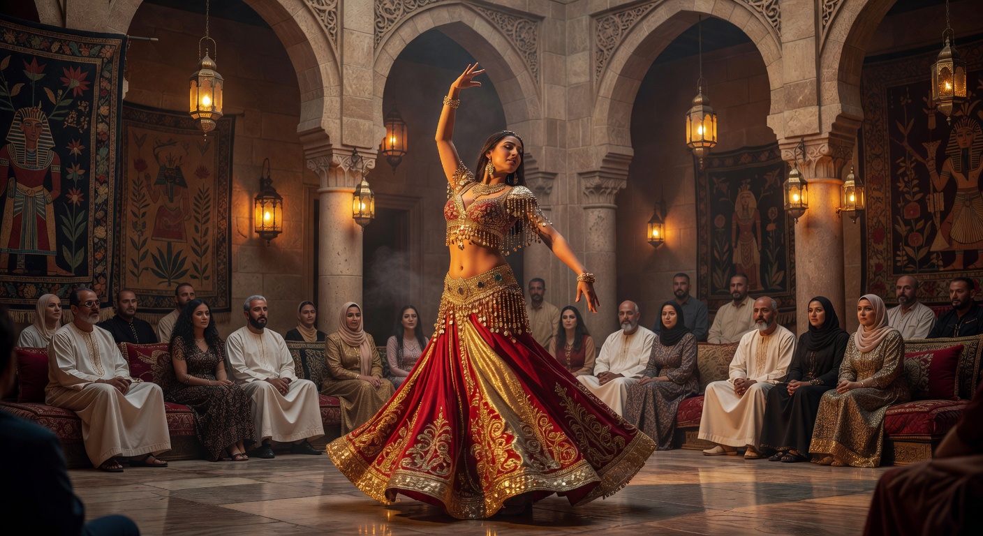 Gnawa music performance