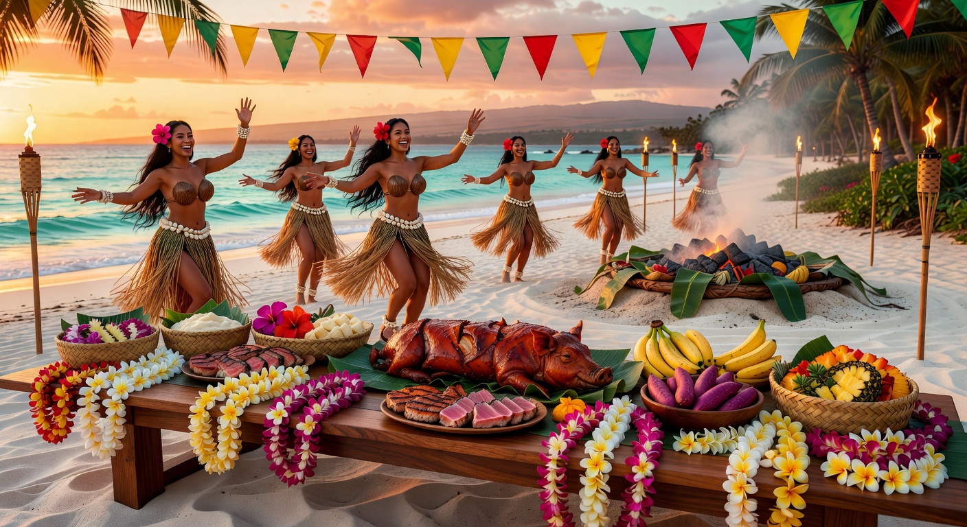 Traditional ceremony gathering