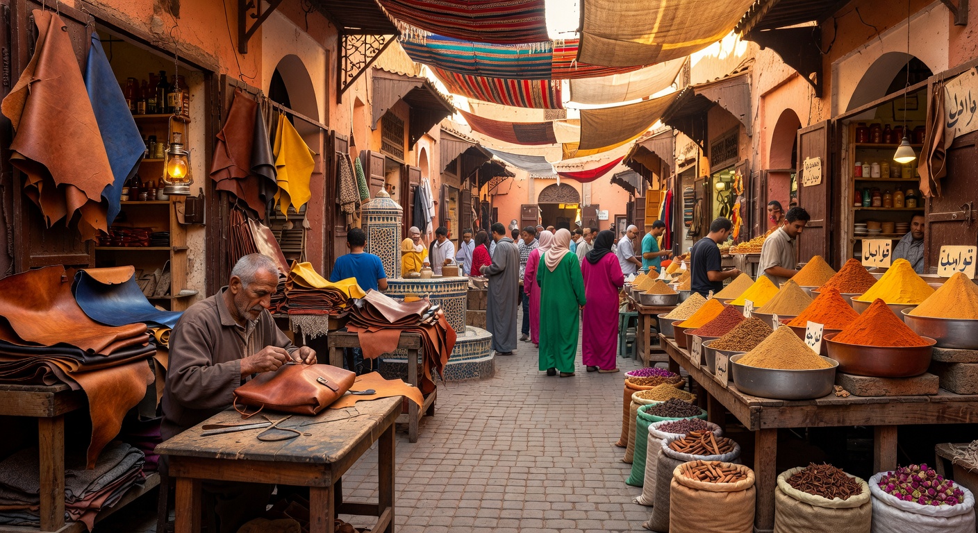 Moroccan Souk Marrakech