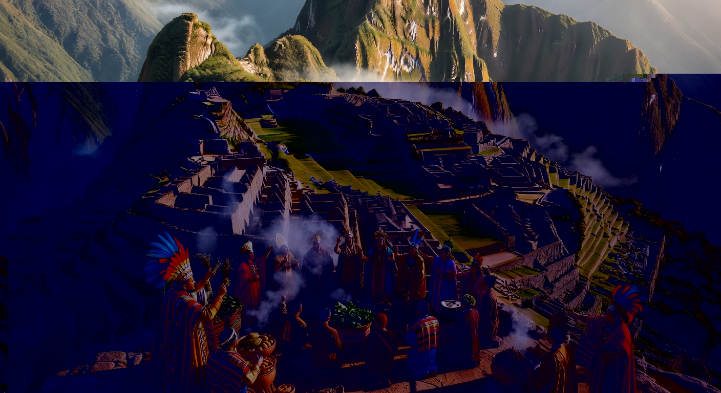 Peruvian Inca Ruins Ceremony