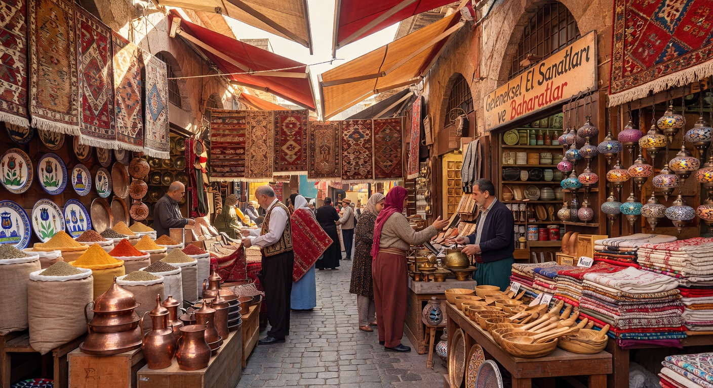 Artisan workshops in the medina